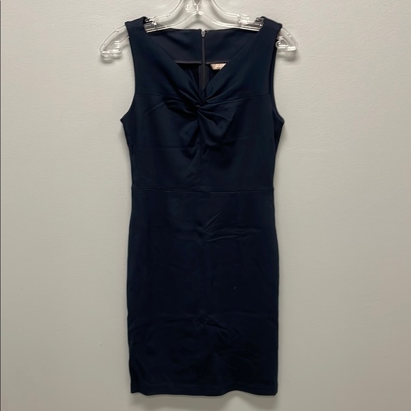 Banana Republic Size 4 Petite Navy Mini Dress - Picture 1 of 4